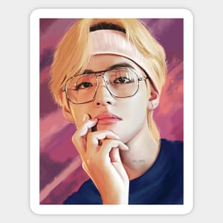 Taehyung summer package Sticker